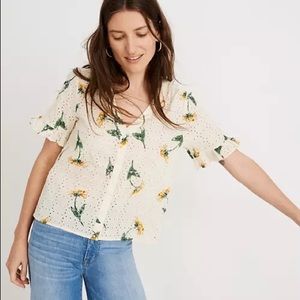 Madewell Sunflower shirt